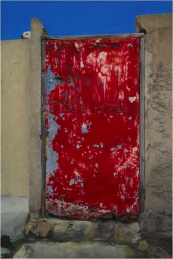 문 (門 Door) - Red 작품 사진