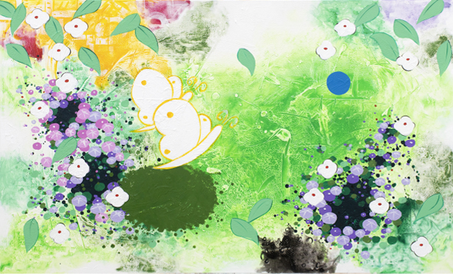 사랑노래-봄 acrylic on canvas, 100M, 2019 전시작품 크게 보기